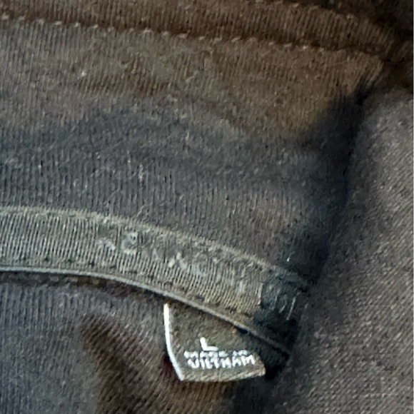 Kenneth Cole men’s large black quilted sweater/sweatshirt. New without tags - Picture 5 of 5